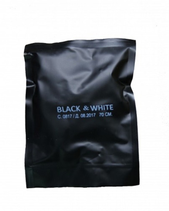Нашийник проти бліх та кліщів для собак Vitomax (Вітомакс) BLACK & WHITE (BLACK) 70 см